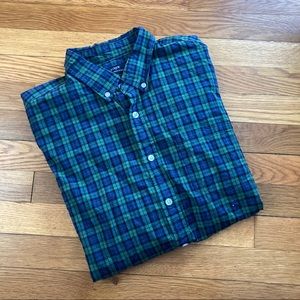 J Crew Men’s Plaid Button Down Shirt